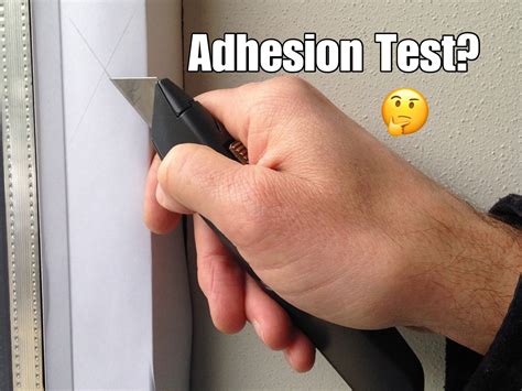 adhesion paint test|paint adhesion test procedure.